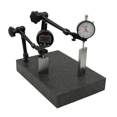 Granitbord 300x200x50 mm med 2xM8 gevindhuller DIN 876/0